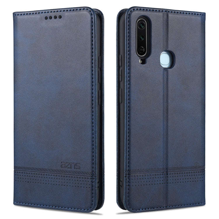 AZNS Magnetic Calf Texture Horizontal Flip Leather Case with Card Slots & Holder & Wallet, For Hu...