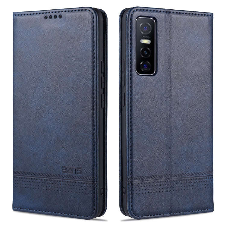 AZNS Magnetic Calf Texture Horizontal Flip Leather Case with Card Slots & Holder & Wallet, For Hu...