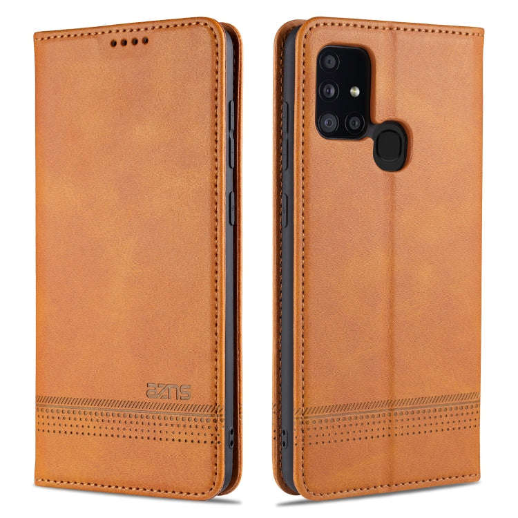 AZNS Magnetic Calf Texture Horizontal Flip Leather Case with Card Slots & Holder & Wallet, For Hu...