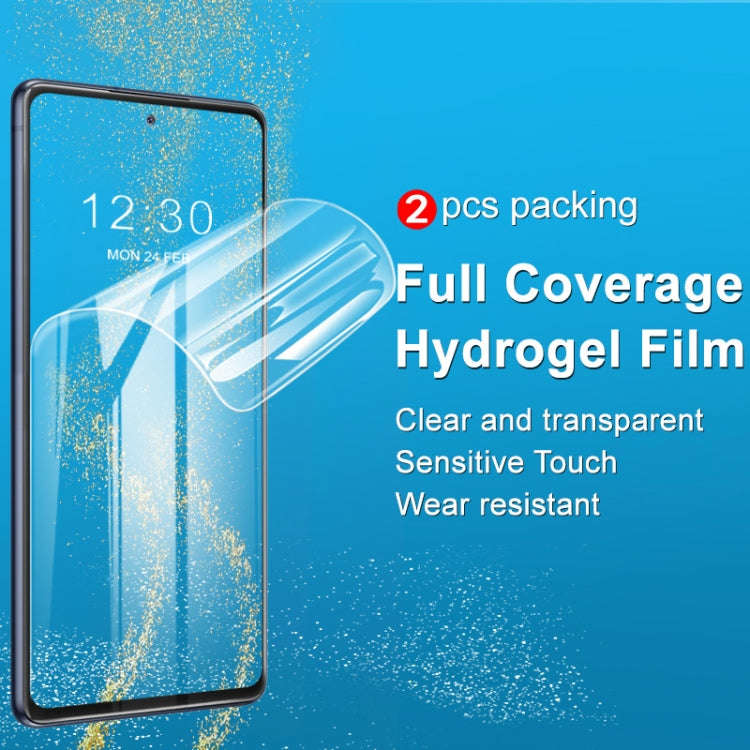2 PCS IMAK Hydrogel Film III Full Coverage Screen Protector, For Samsung Galaxy S20+, For Sony Xp...