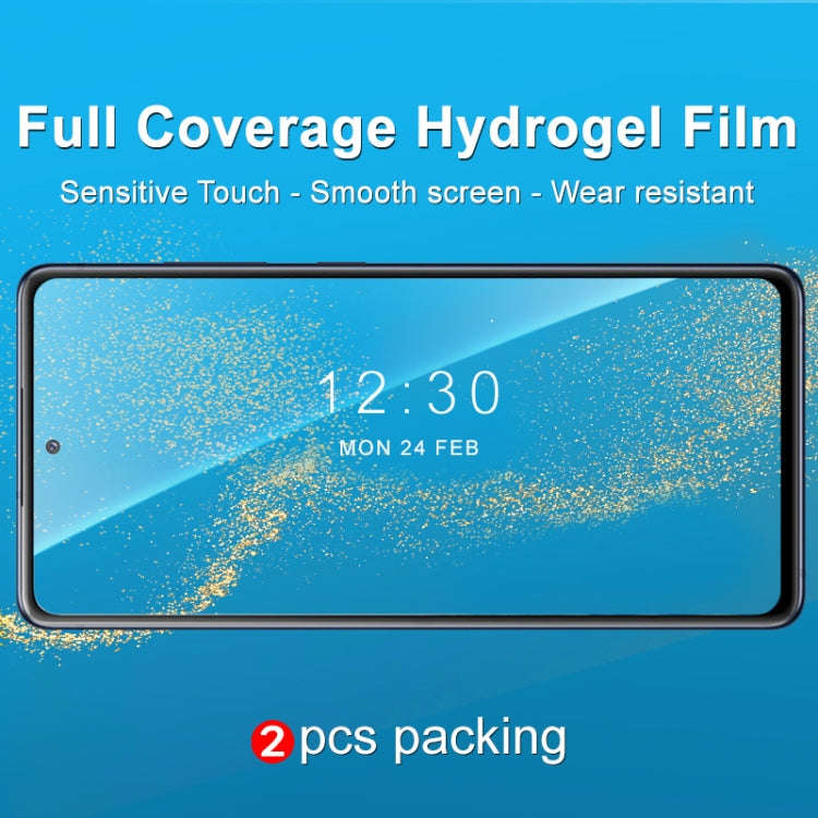 2 PCS IMAK Hydrogel Film III Full Coverage Screen Protector, For Samsung Galaxy S20+, For Sony Xp...