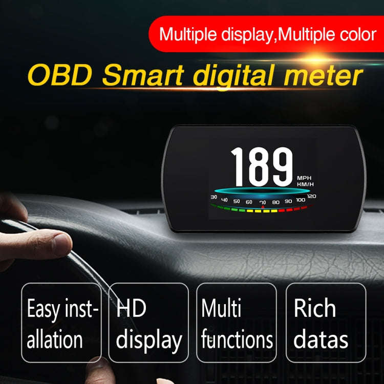 P16 Car HUD Head-up Display OBD2 Fault Code Elimination, P12