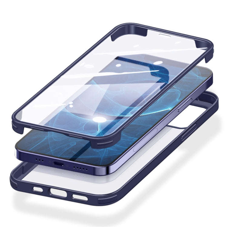 Double-sided Plastic Glass Protective Case, For iPhone 12 mini, For iPhone 12 / 12 Pro, For iPhon...