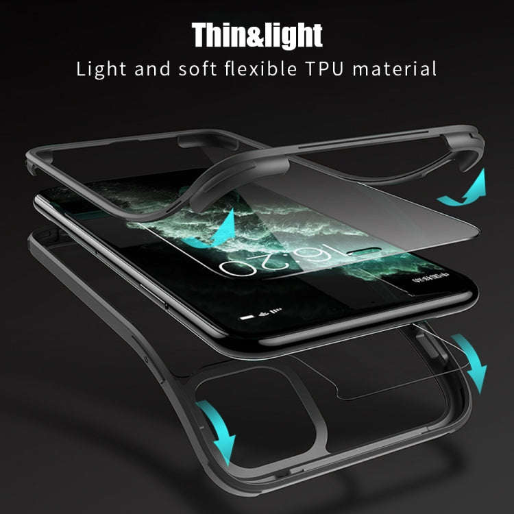 Double-sided Plastic Glass Protective Case, For iPhone 11 Pro, For iPhone 11, For iPhone 11 Pro Max