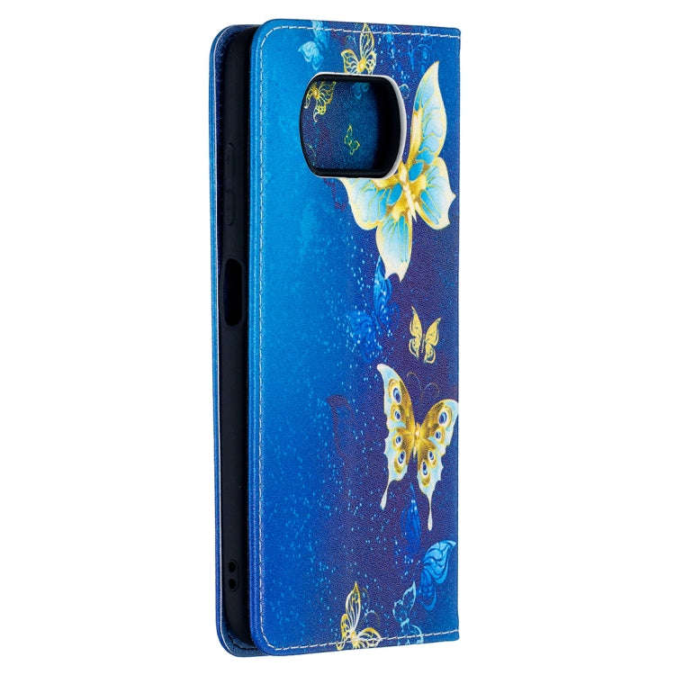 Colored Drawing Pattern Invisible Magnetic Horizontal Flip PU Leather Case with Holder & Card Slo...