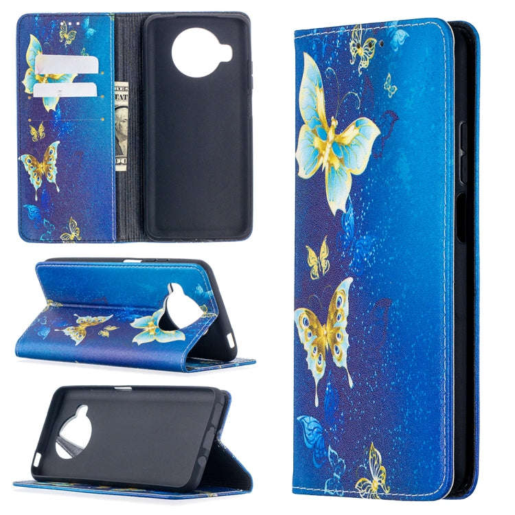 Colored Drawing Pattern Invisible Magnetic Horizontal Flip PU Leather Case with Holder & Card Slo...