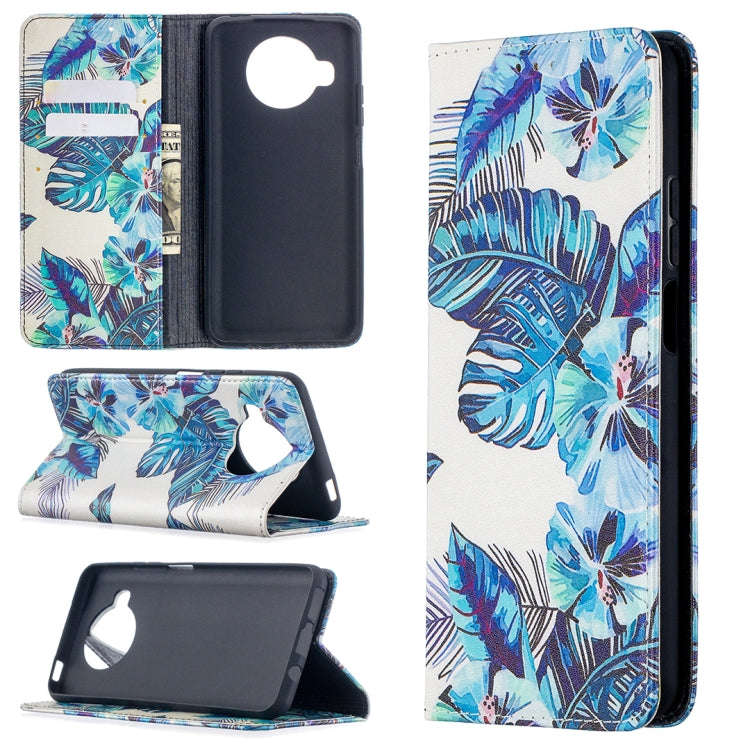 Colored Drawing Pattern Invisible Magnetic Horizontal Flip PU Leather Case with Holder & Card Slo...