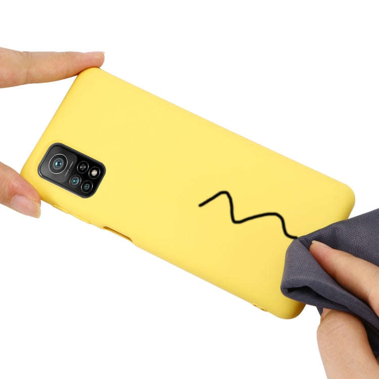 Pure Color Liquid Silicone Shockproof Full Coverage Case, For Xiaomi Mi 10T / 10T Pro 5G