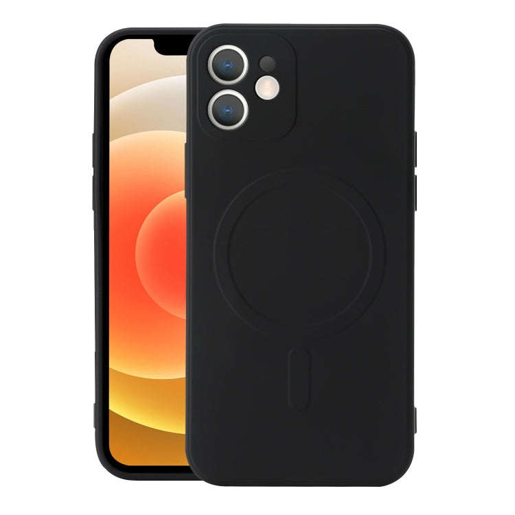 Liquid Silicone Full Coverage Shockproof Magsafe Case, For iPhone 12, For iPhone 12 mini, For iPh...