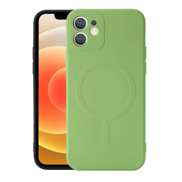 Liquid Silicone Full Coverage Shockproof Magsafe Case, For iPhone 12, For iPhone 12 mini, For iPh...