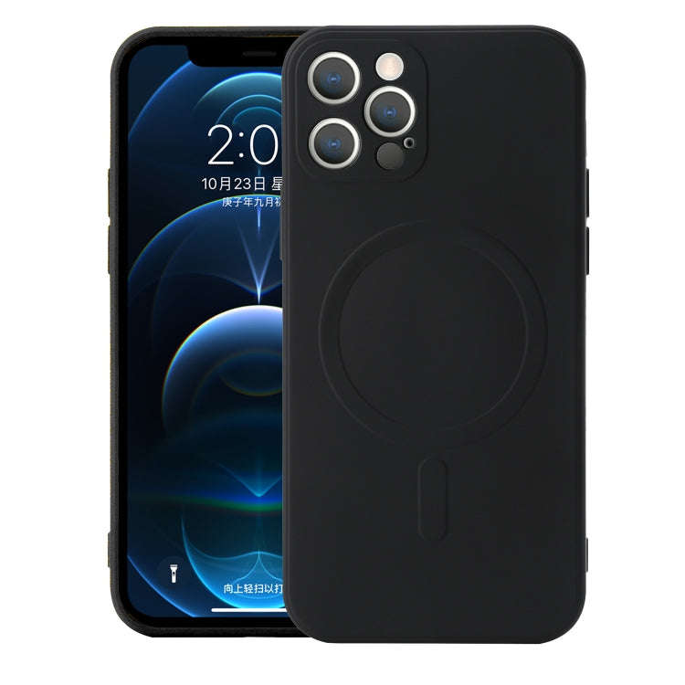 Liquid Silicone Full Coverage Shockproof Magsafe Case, For iPhone 12, For iPhone 12 mini, For iPh...