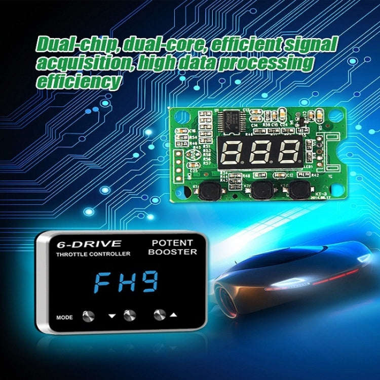 TROS TS-6Drive Potent Booster Electronic Throttle Controller, For Ford Focus (CB8) 2011-, For For...