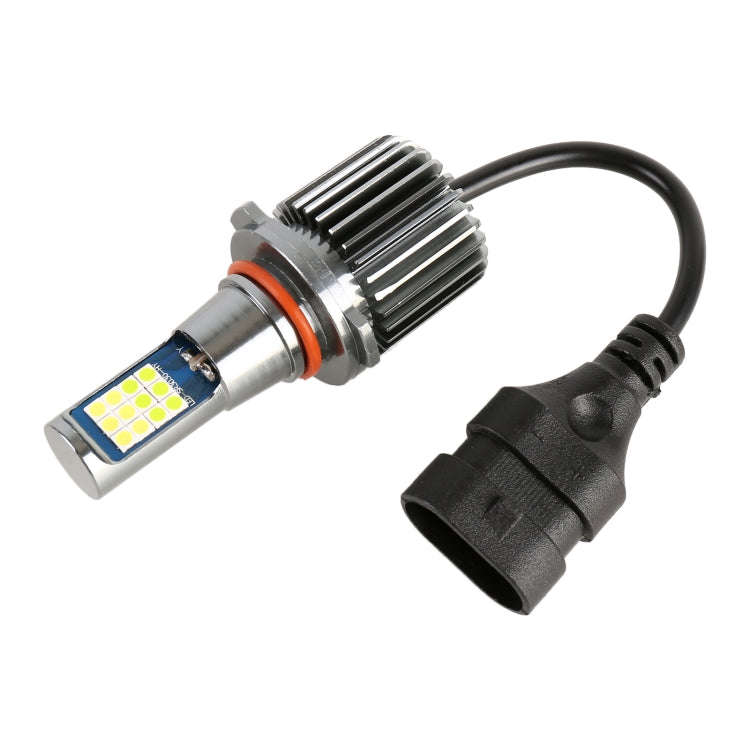 2 PCS DC12-24V / 10.5W Car Double Colors Fog Lights with 24LEDs SMD-3030 & Constant Current, Box ...