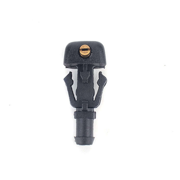 2 PCS Front Windshield Washer Wiper Jet Water Spray Nozzle + Hose Connector Set 3W7Z17603AA for F...