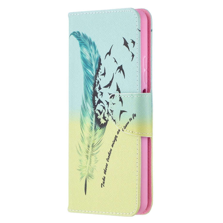 Colored Drawing Pattern Horizontal Flip Leather Case with Holder & Card Slots & Wallet, For Huawe...