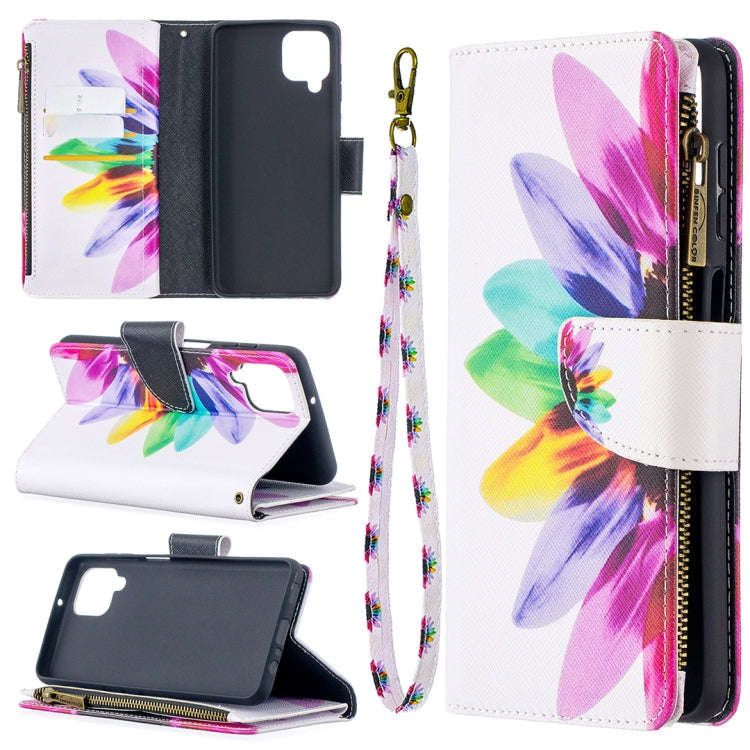 Colored Drawing Pattern Zipper Horizontal Flip Leather Case with Holder & Card Slots & Wallet, Fo...