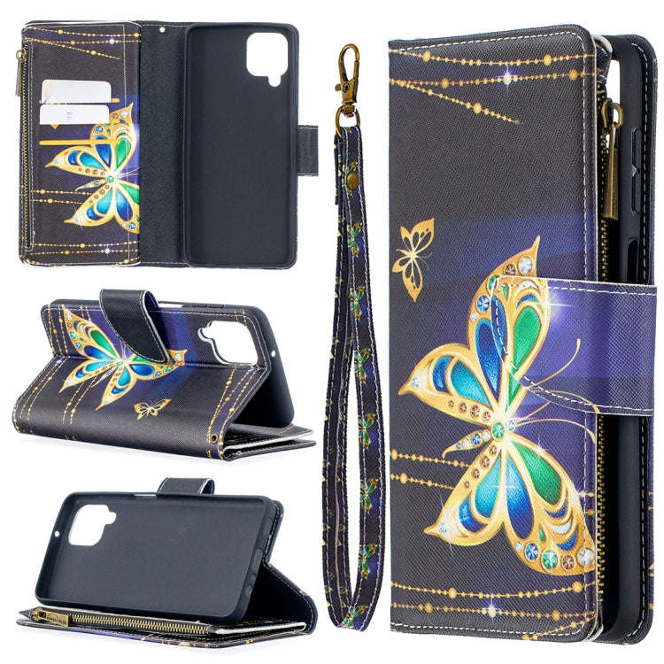 Colored Drawing Pattern Zipper Horizontal Flip Leather Case with Holder & Card Slots & Wallet, Fo...
