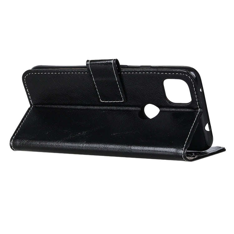 Retro Crazy Horse Texture Horizontal Flip Leather Case with Holder & Card Slots & Photo Frame & W...