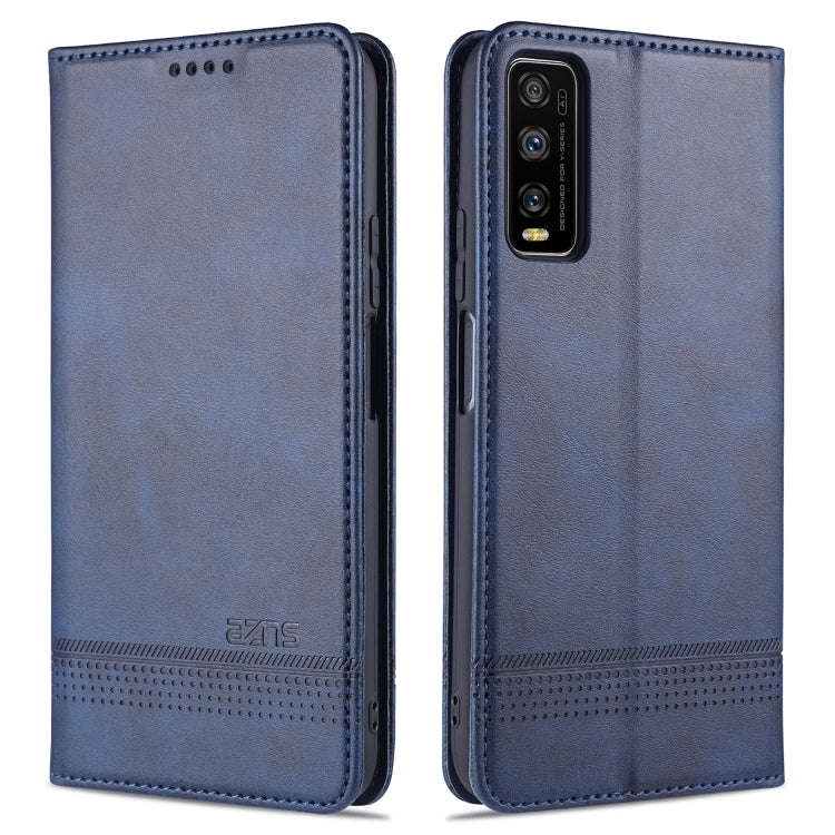 AZNS Magnetic Calf Texture Horizontal Flip Leather Case with Card Slots & Holder & Wallet, For OP...