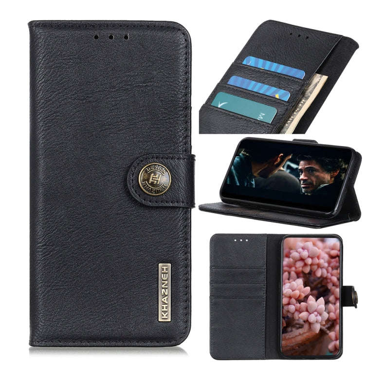 KHAZNEH Cowhide Texture Horizontal Flip Leather Case with Holder & Card Slots & Wallet, For Samsu...