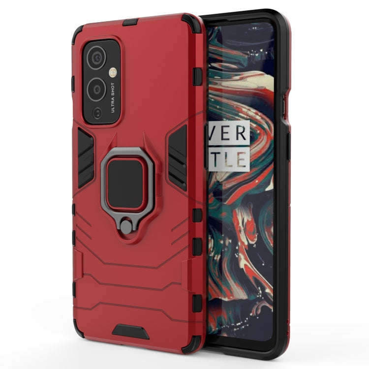PC + TPU Shockproof Protective Case with Magnetic Ring Holder, For OnePlus 9, For OnePlus 9 Pro, ...