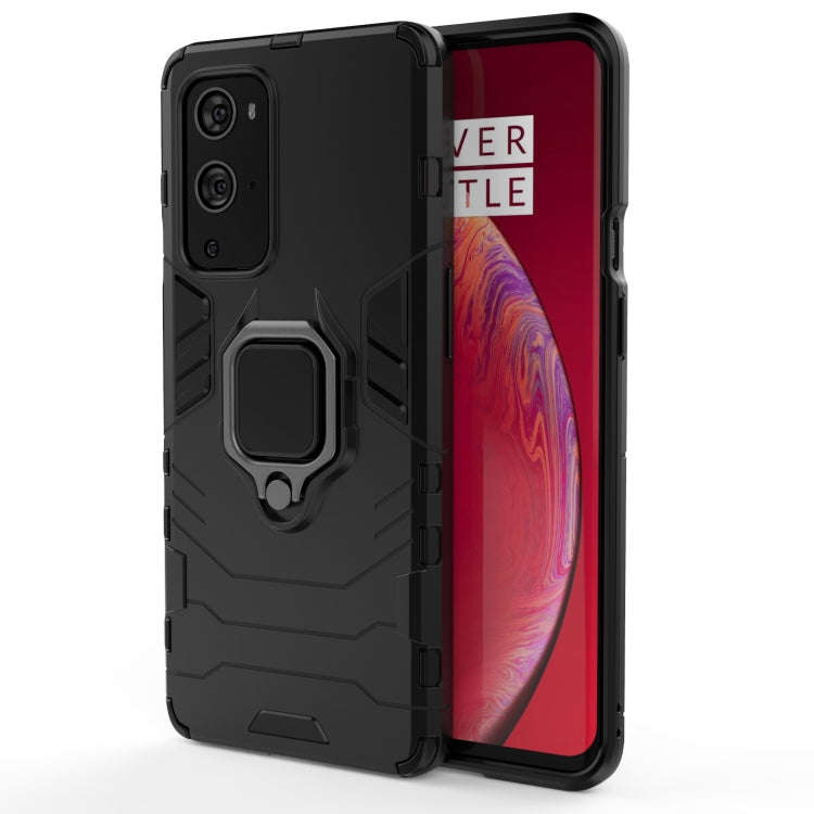 PC + TPU Shockproof Protective Case with Magnetic Ring Holder, For OnePlus 9, For OnePlus 9 Pro, ...