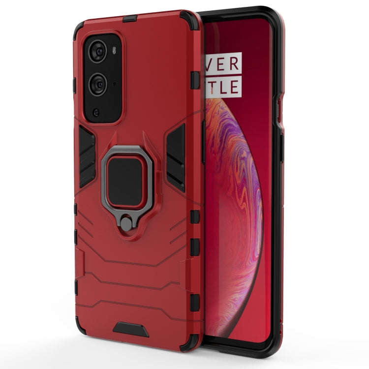 PC + TPU Shockproof Protective Case with Magnetic Ring Holder, For OnePlus 9, For OnePlus 9 Pro, ...