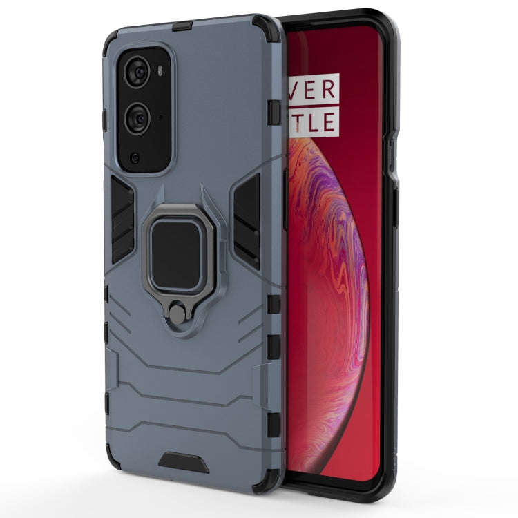 PC + TPU Shockproof Protective Case with Magnetic Ring Holder, For OnePlus 9, For OnePlus 9 Pro, ...