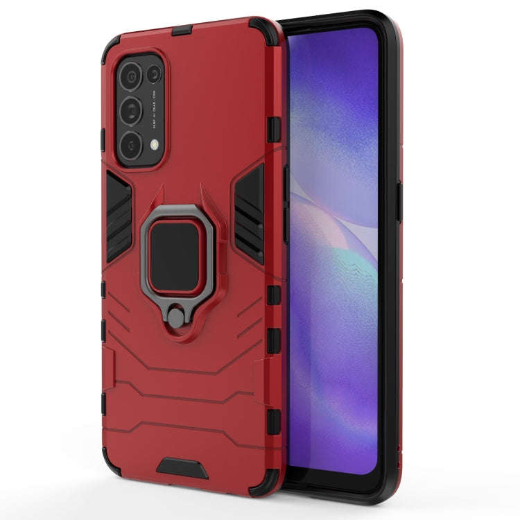 PC + TPU Shockproof Protective Case with Magnetic Ring Holder, For OnePlus 9, For OnePlus 9 Pro, ...