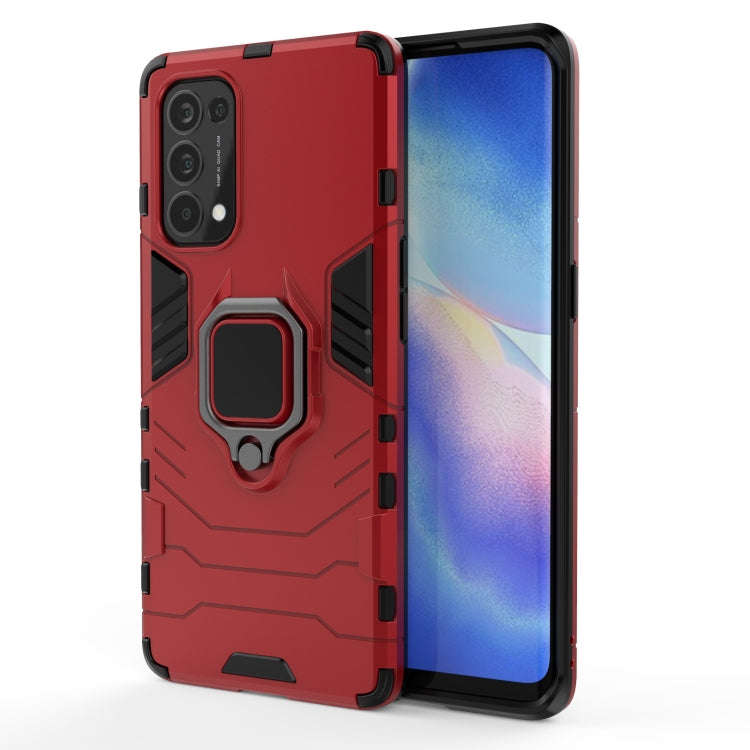 PC + TPU Shockproof Protective Case with Magnetic Ring Holder, For OnePlus 9, For OnePlus 9 Pro, ...