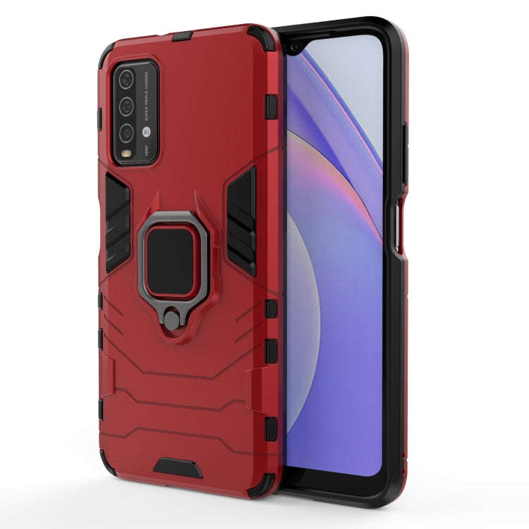 PC + TPU Shockproof Protective Case with Magnetic Ring Holder, For OnePlus 9, For OnePlus 9 Pro, ...