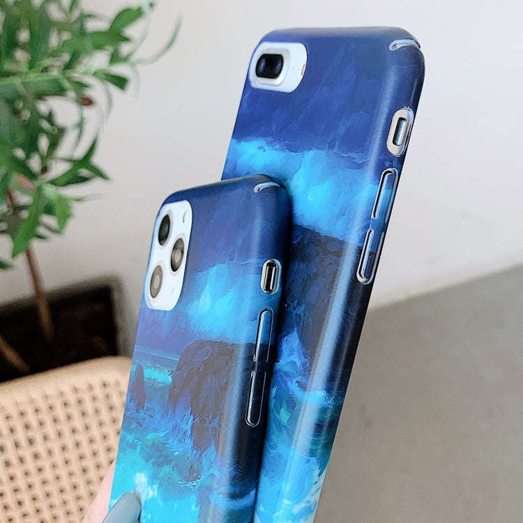 Water Stick Style Hard Protective Case, For iPhone 12 / 12 Pro