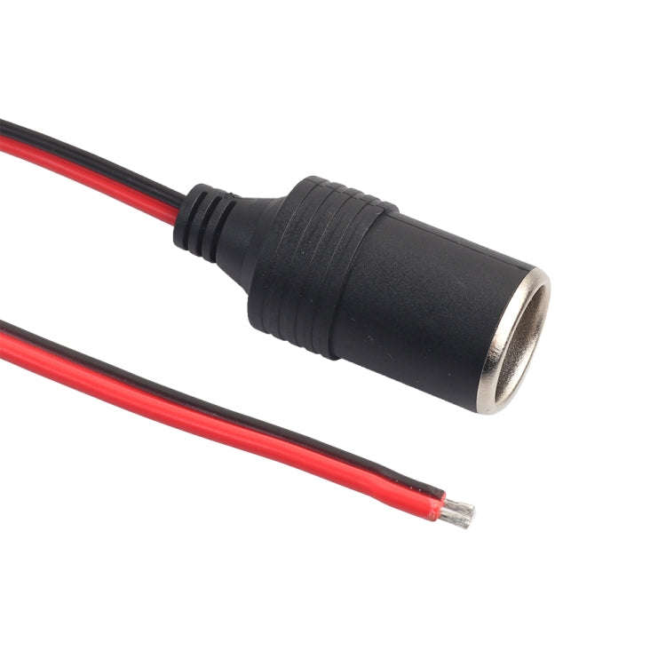 3360 12-24V 10A DIY Soldered Cigarette Lighter Charger Female Plug Socket, 30cm, 1m