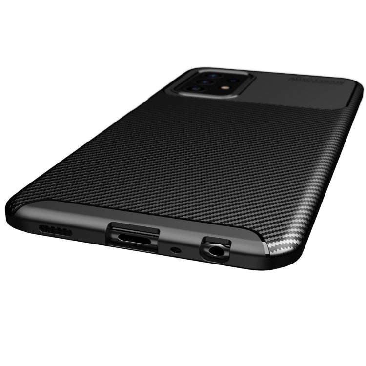 Carbon Fiber Texture Shockproof TPU Case, For Samsung Galaxy A52 5G