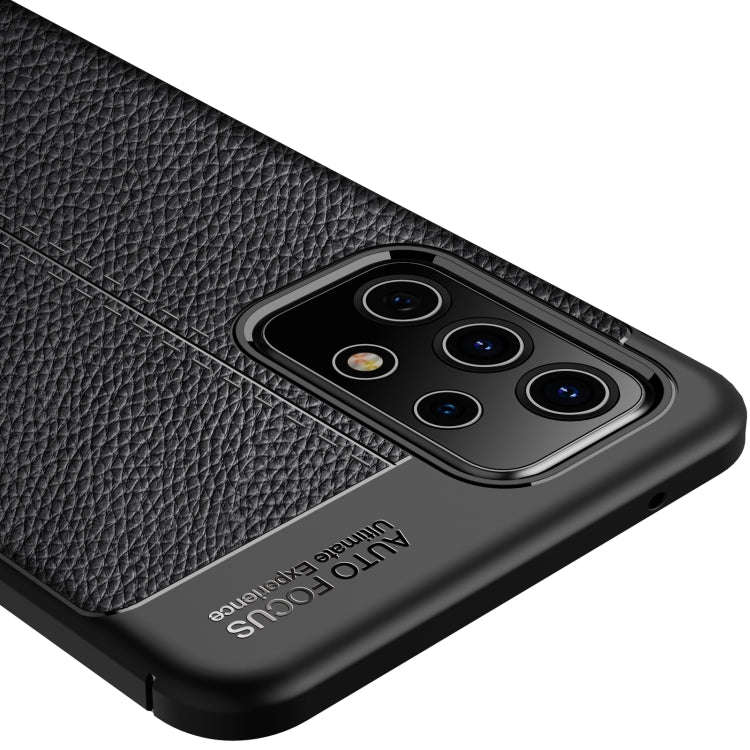 Litchi Texture TPU Shockproof Case, For Samsung Galaxy A52 5G