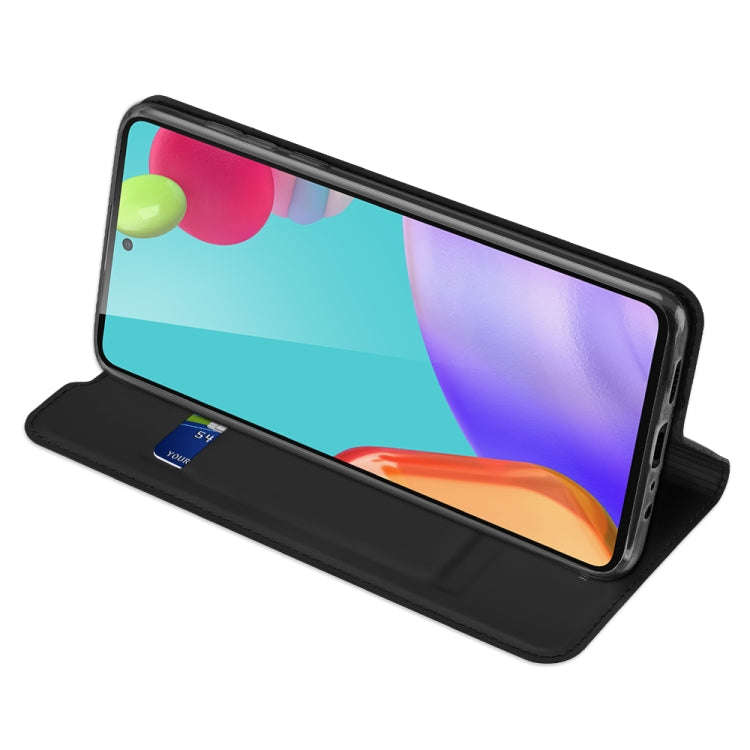 DUX DUCIS Skin Pro Series Horizontal Flip PU + TPU Leather Case, with Holder & Card Slots, For Sa...