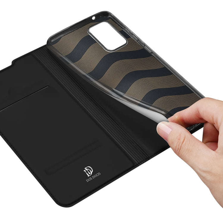 DUX DUCIS Skin Pro Series Horizontal Flip PU + TPU Leather Case, with Holder & Card Slots, For Sa...