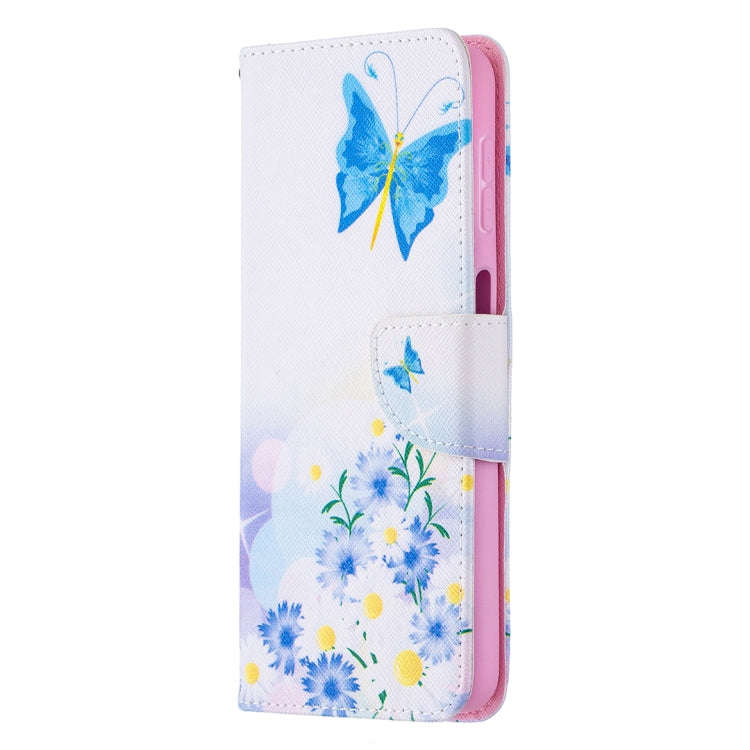 Colored Drawing Pattern Horizontal Flip Leather Case with Holder & Card Slots & Wallet, For Samsu...