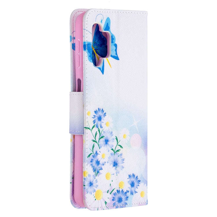 Colored Drawing Pattern Horizontal Flip Leather Case with Holder & Card Slots & Wallet, For Samsu...