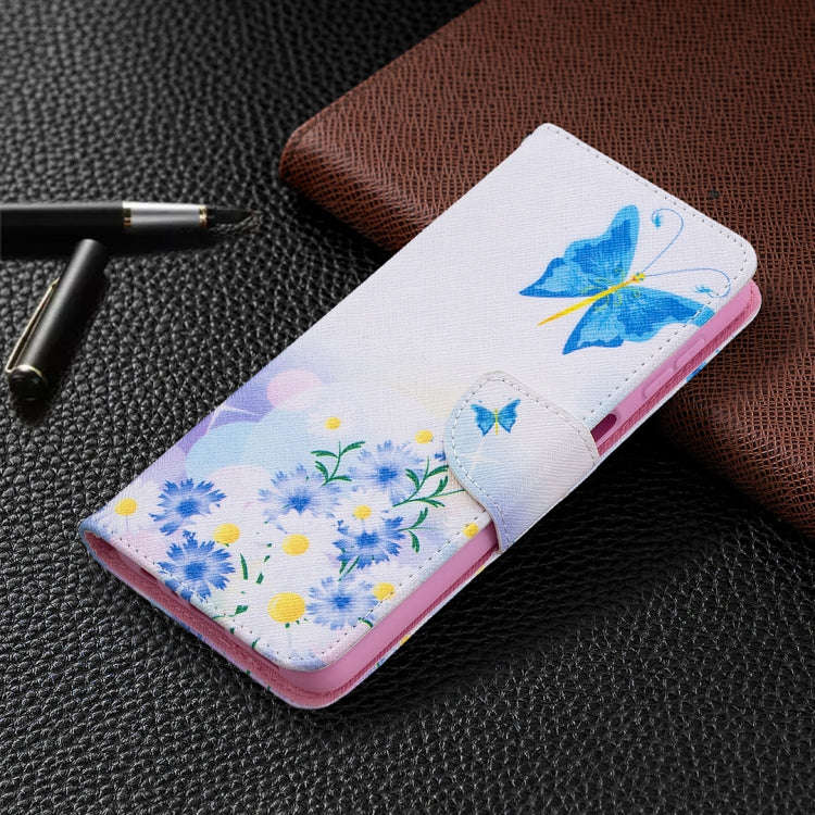 Colored Drawing Pattern Horizontal Flip Leather Case with Holder & Card Slots & Wallet, For Samsu...