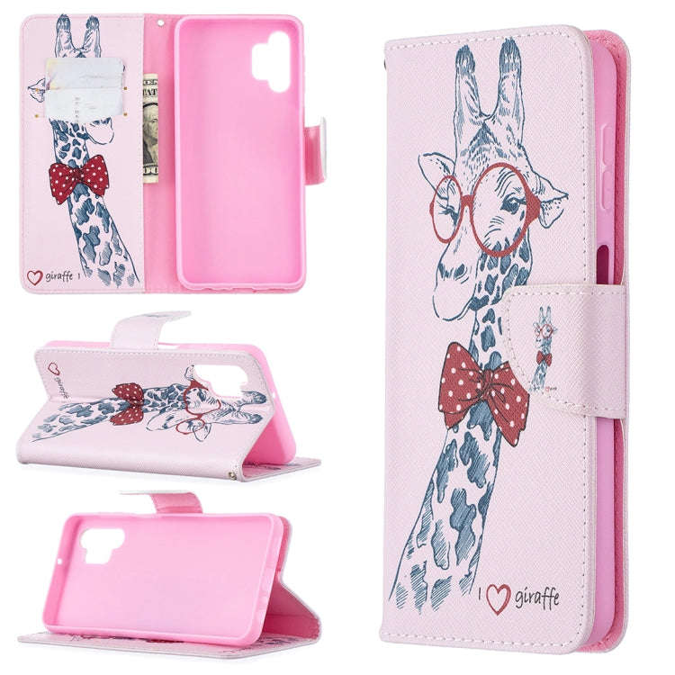 Colored Drawing Pattern Horizontal Flip Leather Case with Holder & Card Slots & Wallet, For Samsu...