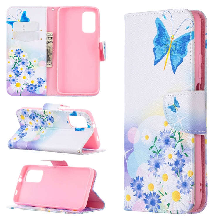Colored Drawing Pattern Horizontal Flip Leather Case with Holder & Card Slots & Wallet, For Samsu...