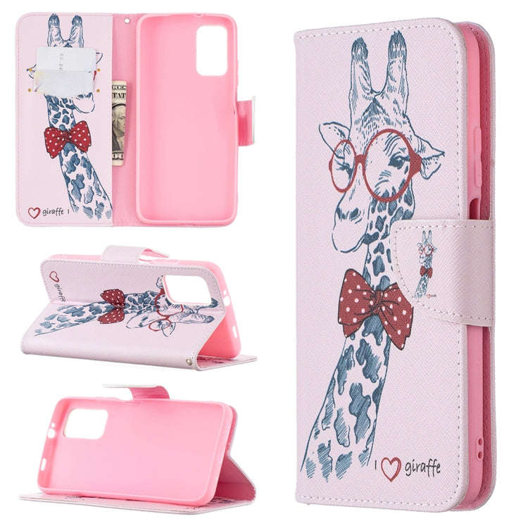 Colored Drawing Pattern Horizontal Flip Leather Case with Holder & Card Slots & Wallet, For Samsu...