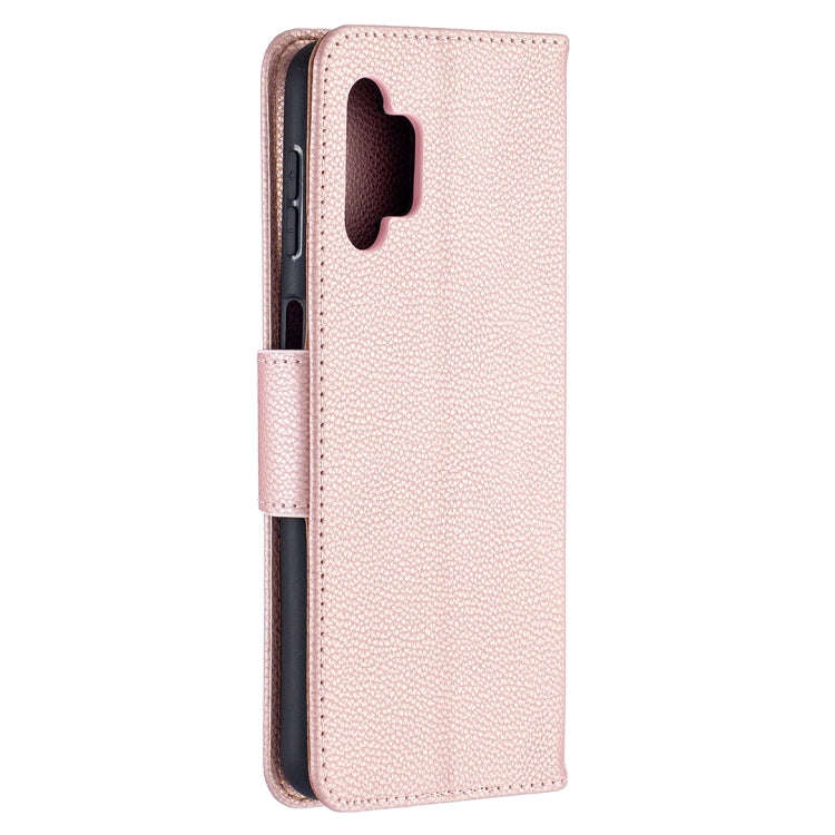 Litchi Texture Pure Color Horizontal Flip PU Leather Case with Holder & Card Slots & Wallet & Lan...