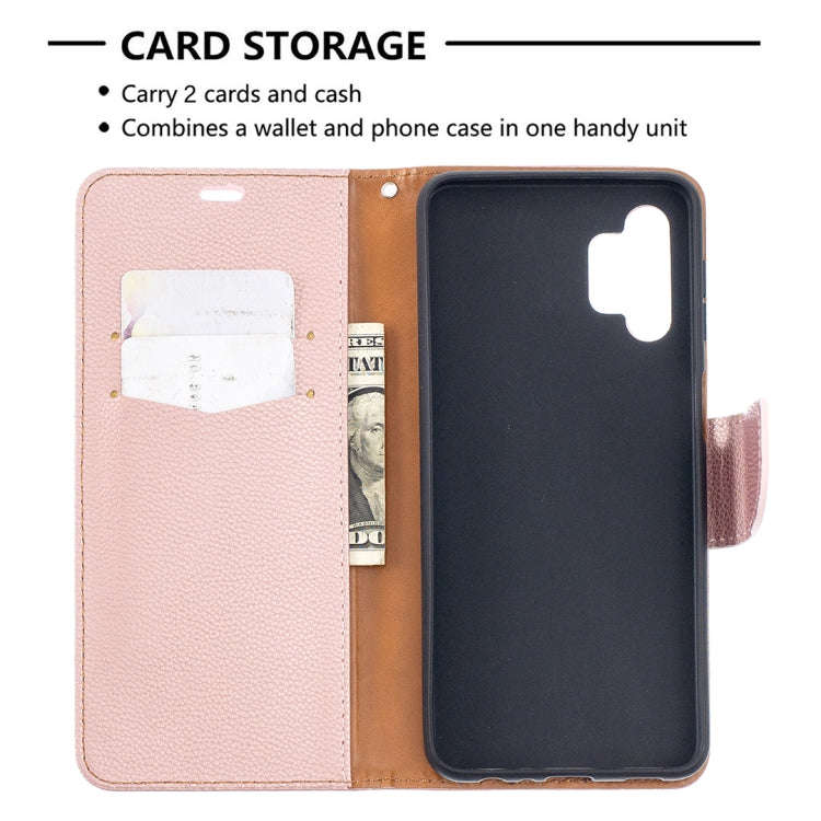 Litchi Texture Pure Color Horizontal Flip PU Leather Case with Holder & Card Slots & Wallet & Lan...