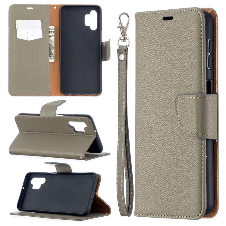 Litchi Texture Pure Color Horizontal Flip PU Leather Case with Holder & Card Slots & Wallet & Lan...