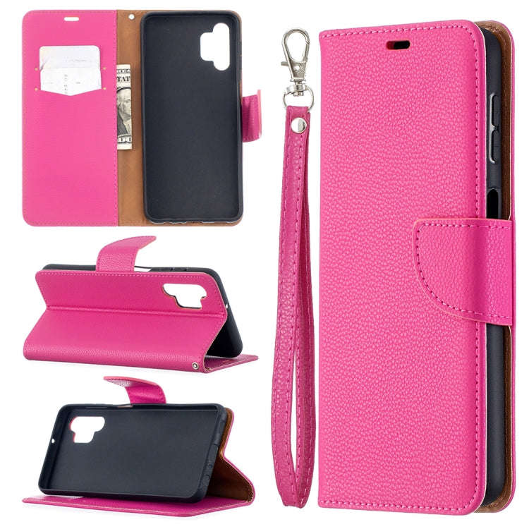 Litchi Texture Pure Color Horizontal Flip PU Leather Case with Holder & Card Slots & Wallet & Lan...