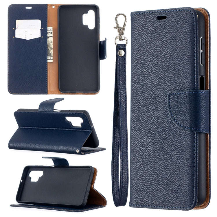 Litchi Texture Pure Color Horizontal Flip PU Leather Case with Holder & Card Slots & Wallet & Lan...
