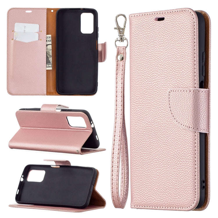 Litchi Texture Pure Color Horizontal Flip PU Leather Case with Holder & Card Slots & Wallet & Lan...