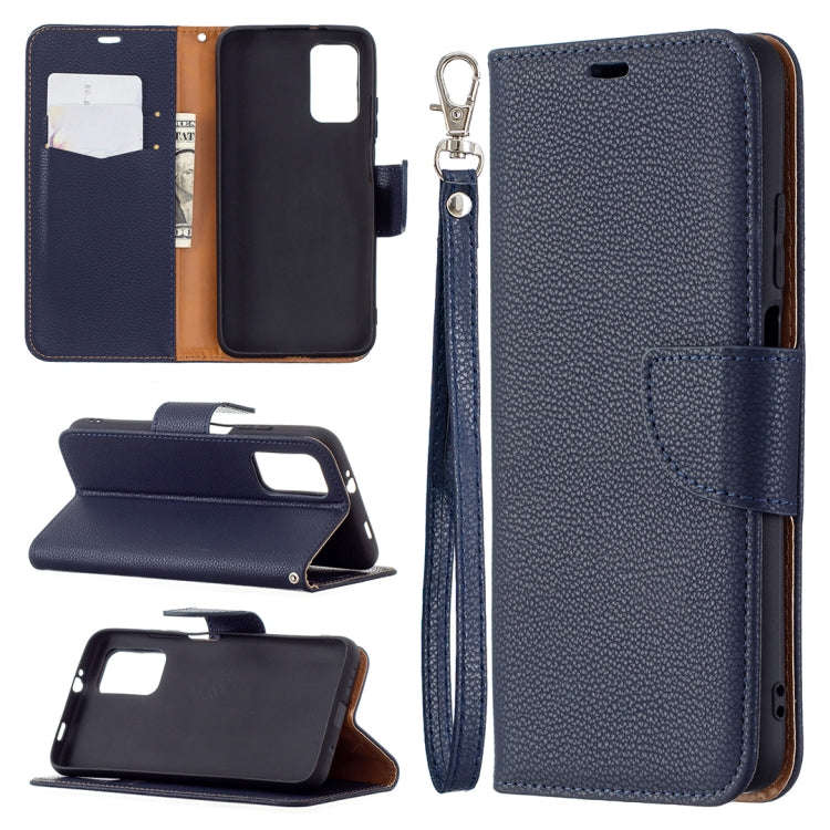 Litchi Texture Pure Color Horizontal Flip PU Leather Case with Holder & Card Slots & Wallet & Lan...